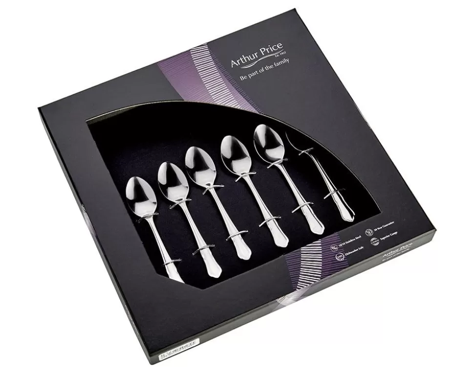 Arthur Price Dubarry*Everyday Classic Dubarry Set Of 6 Coffee Spoons