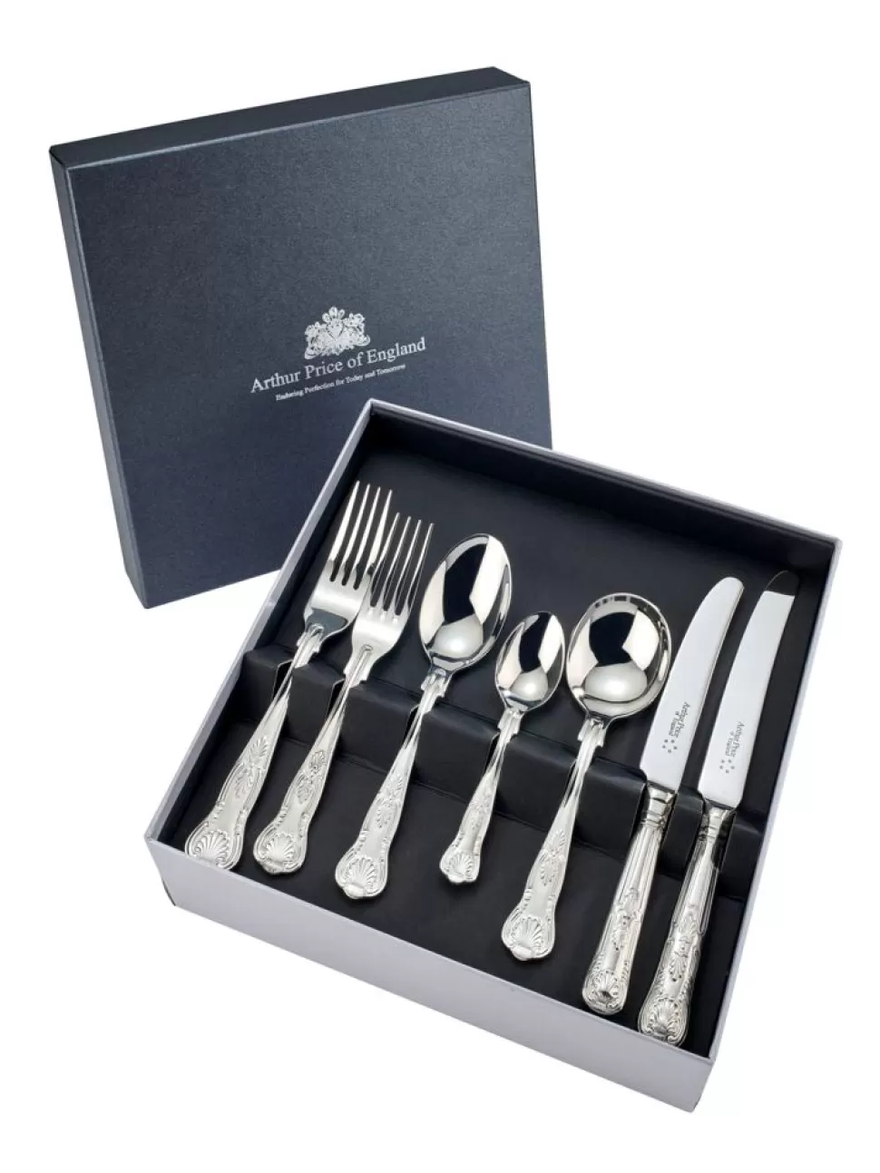Arthur Price Kings*Kings 44 Piece (Boxed Set) Of England