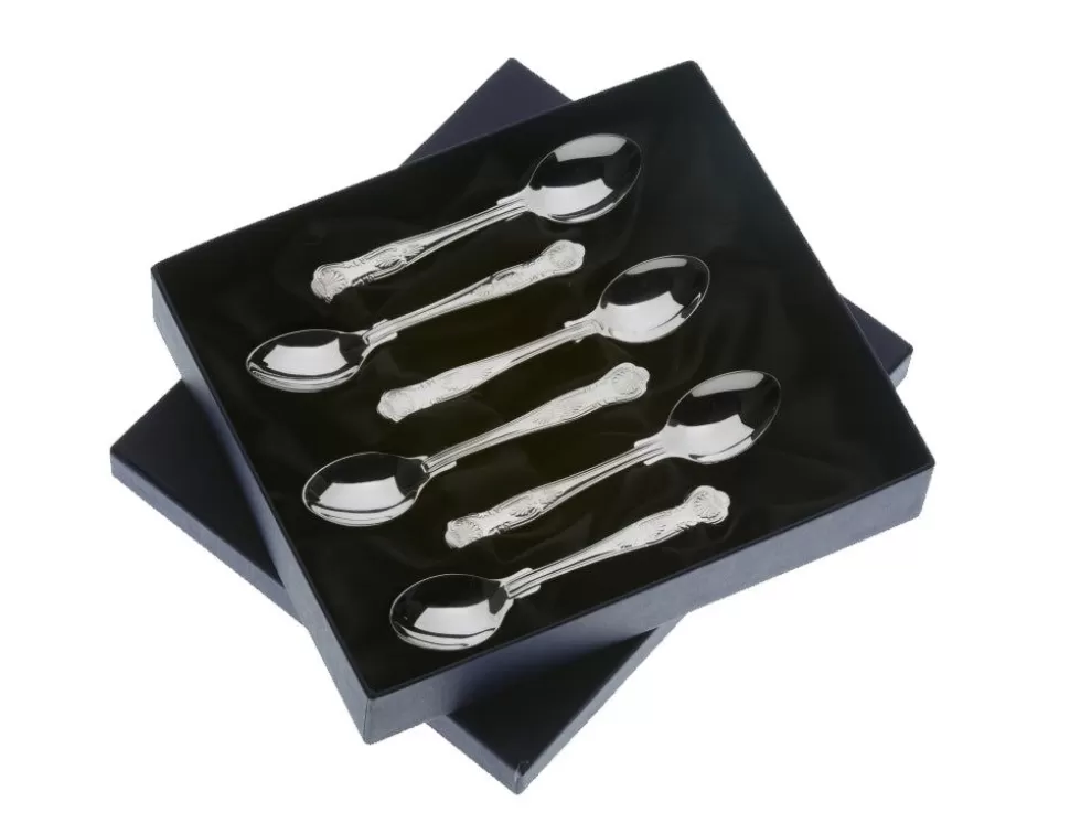 Arthur Price Kings*Kings 6 Coffee Spoons Of England